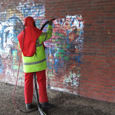 Graffiti removal – art or eyesore?